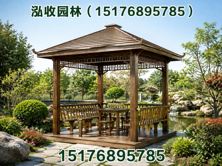 曲靖防腐木展示图